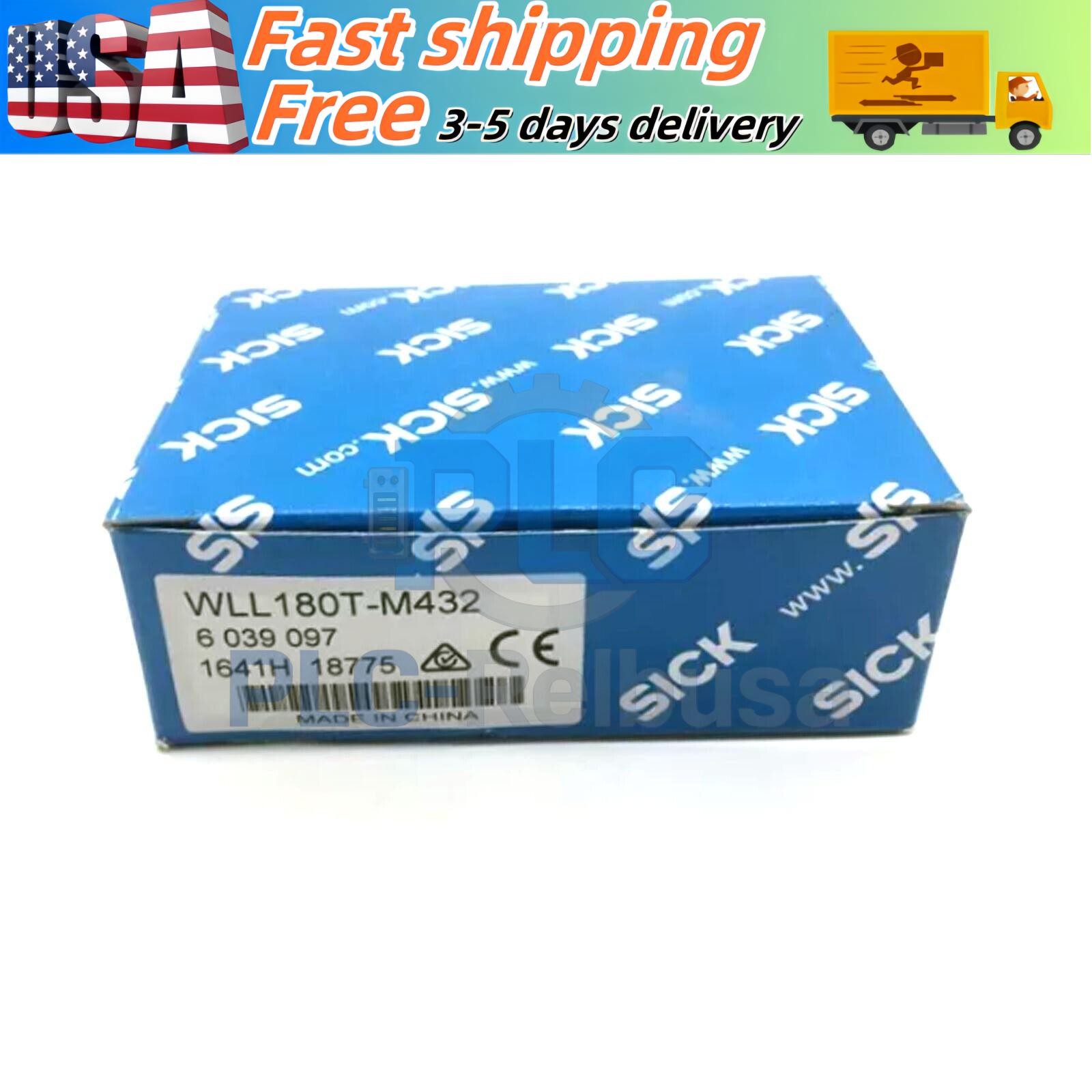 US FREE TAX  SICK WLL180T-M432 WLL180TM432 6039097 Photoelectric