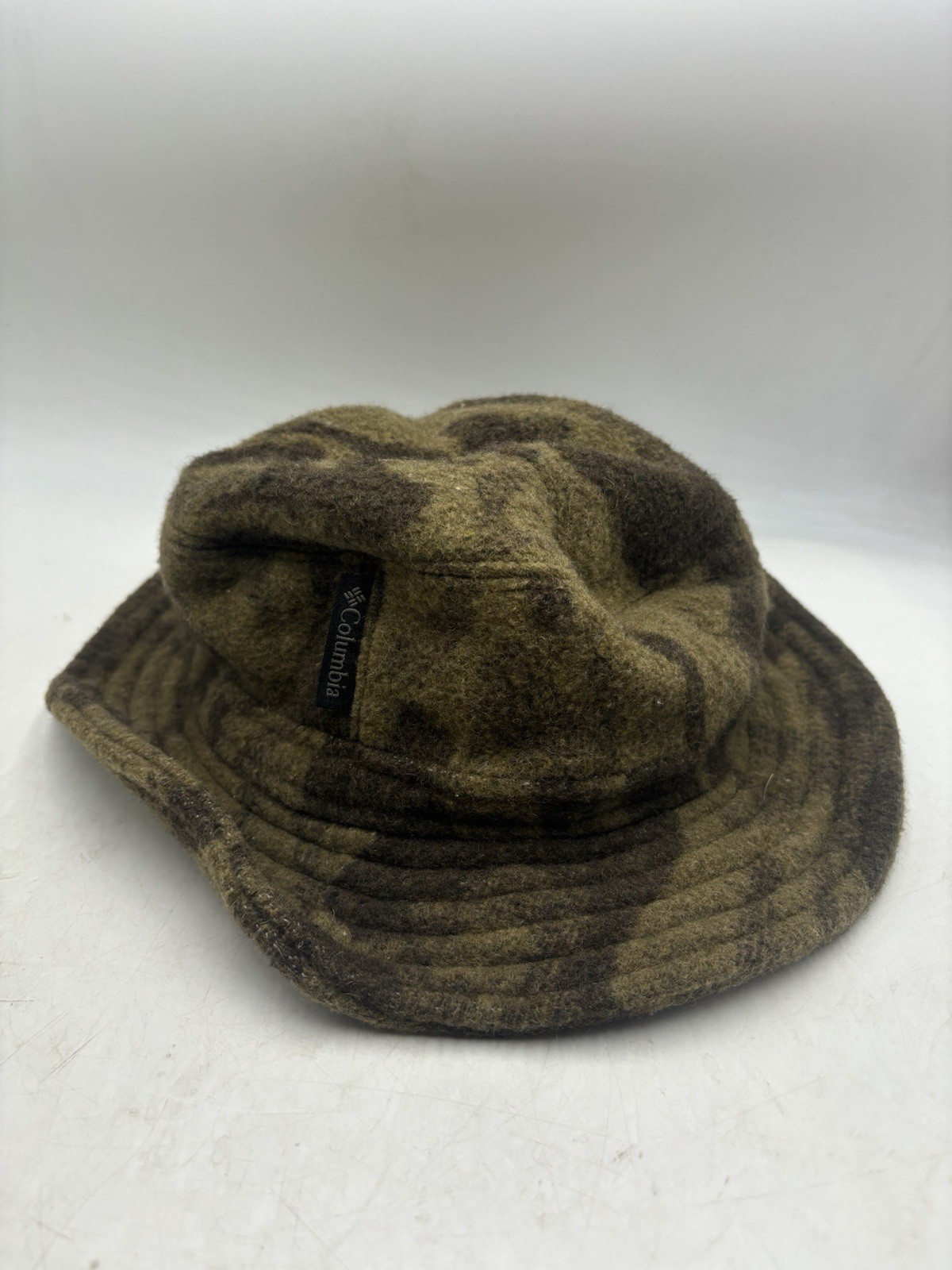 Columbia Gallatin Range Wool Blend Camo Boonie Hat Outfitter Camo Adjustable