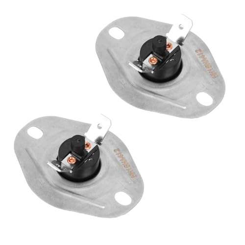 2pcs HH18HA452 Furnace Flame Rollout Limit Switch, L250 High Temp Safety