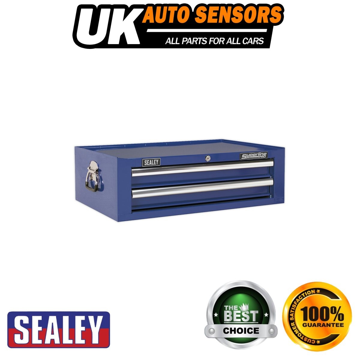 Sealey Superline PRO� Mid-Box Tool Chest 2 Drawer Blue AP26029TC