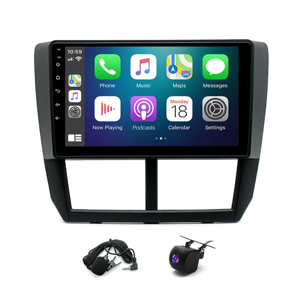 9in Car Stereo for Subaru Forester Impreza 2008-2012 GPS Bluetooth WiFi