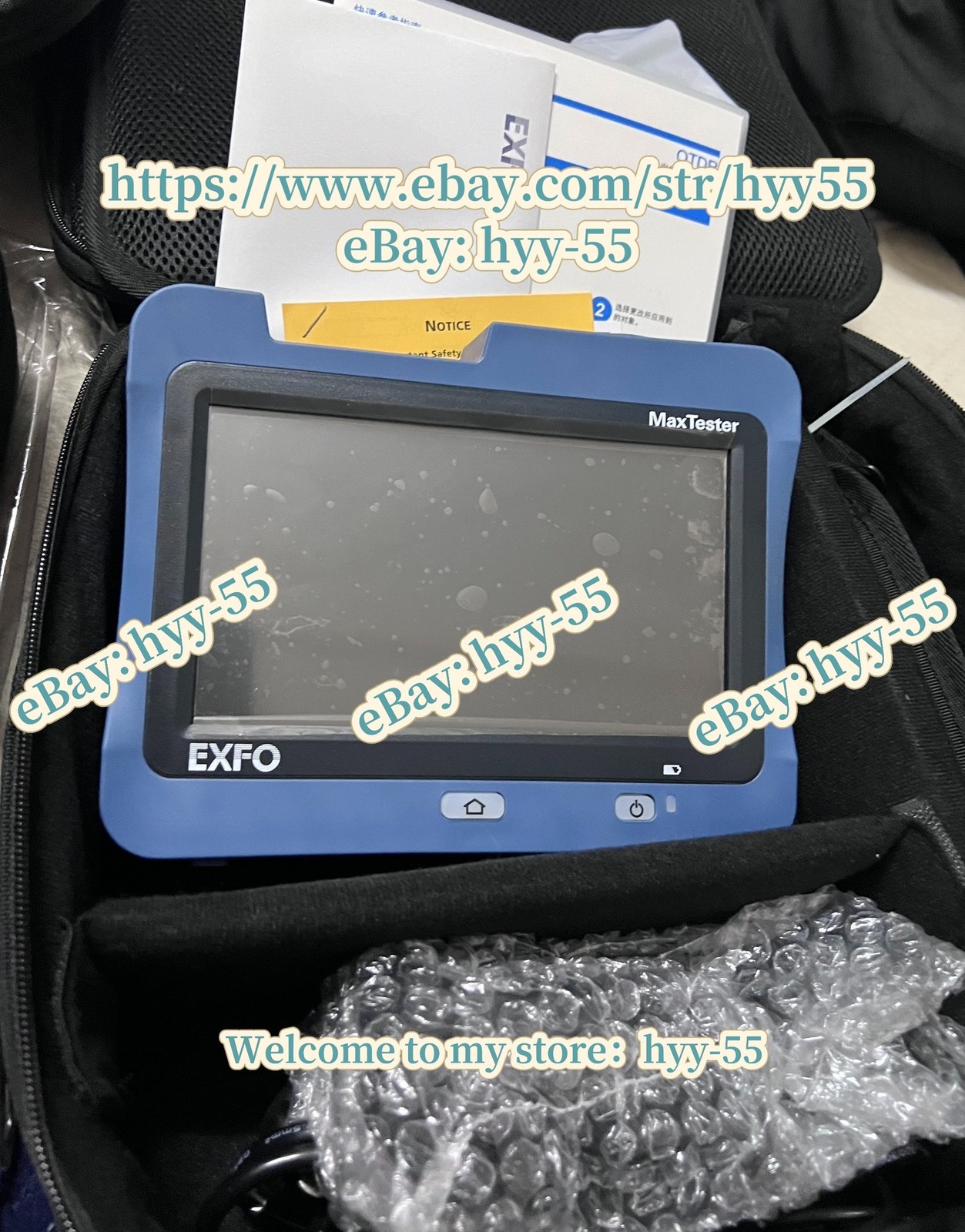 EXFO MAX710B MAX-710B-M1-E1 1310-1550NM OTDR MAXTESTER NEW-/55