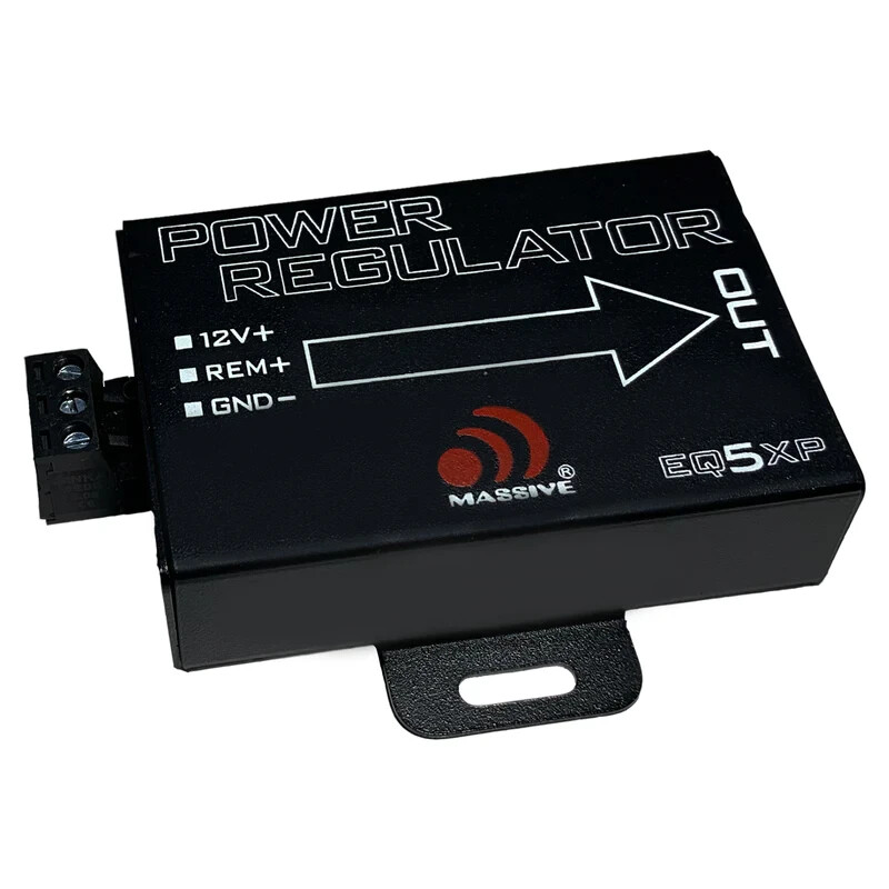 Massive Audio EQ5XP 6-Channel Line Output Converter Equalizer Signal Processor