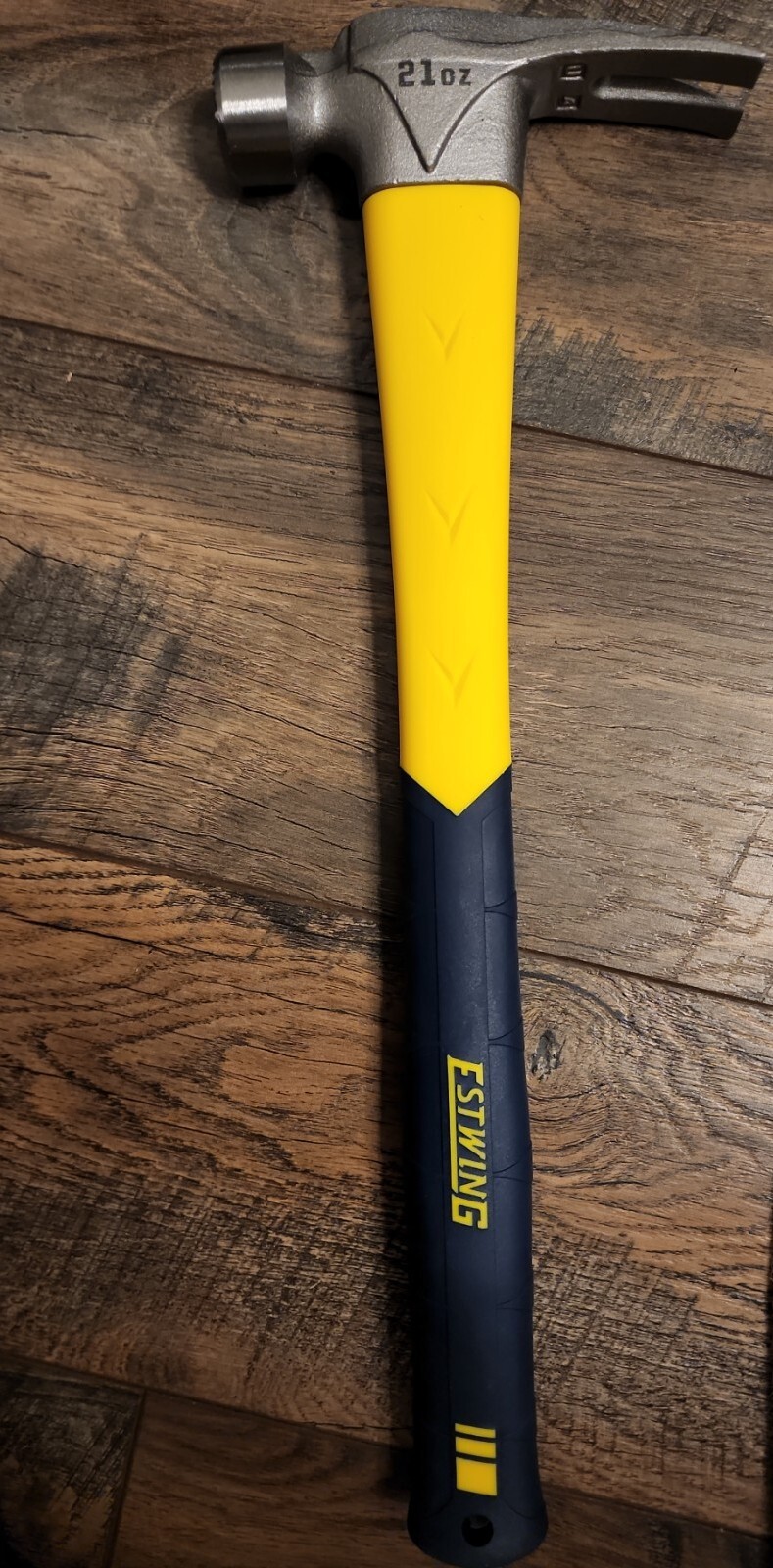 Sure Strike Hammer - Rip Claw Hammer with Milled Face & Fiberglass 21 oz