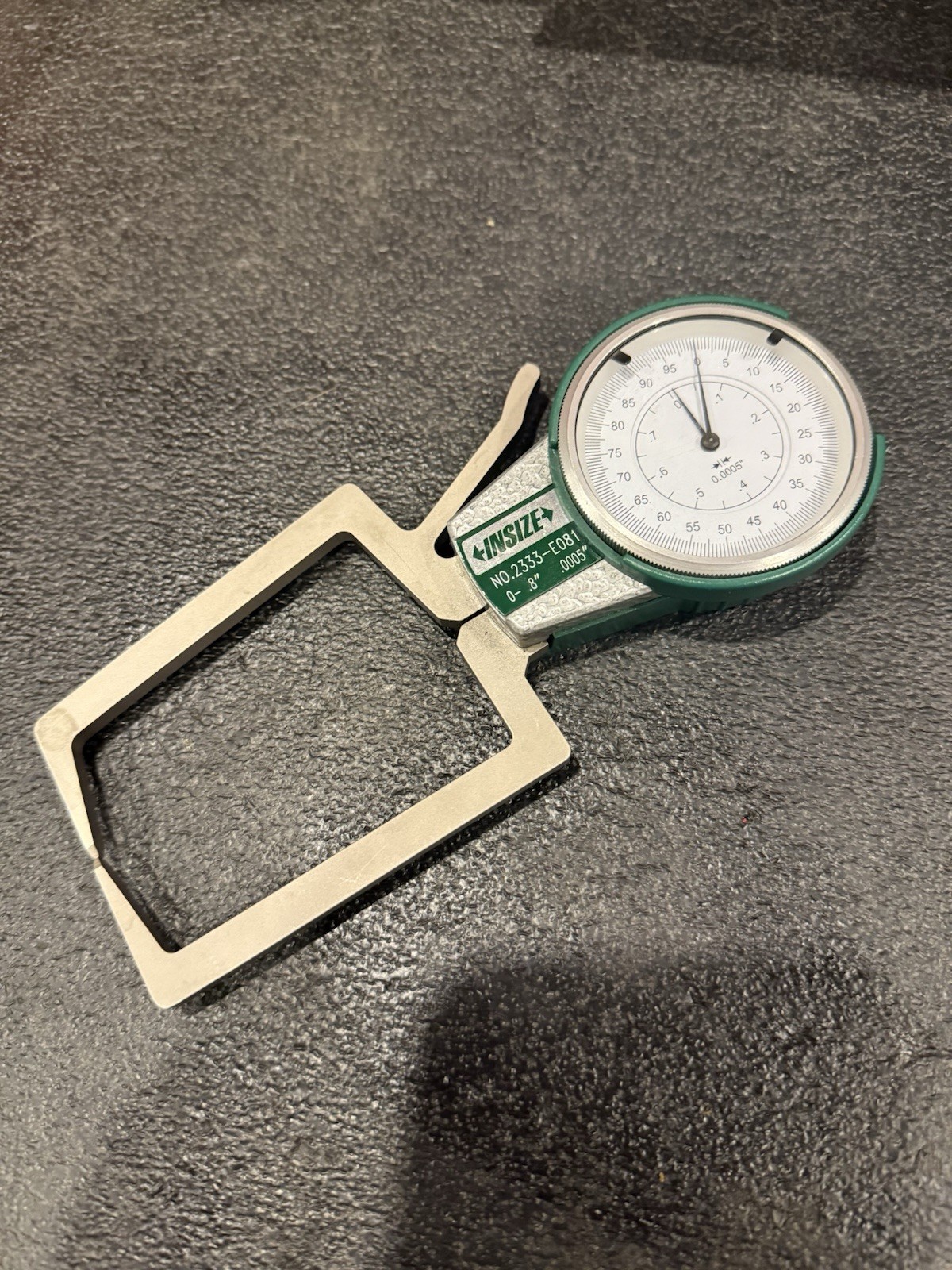 Insize External Dial Caliper Gauge 0-0.8" Range Series 2333-E081