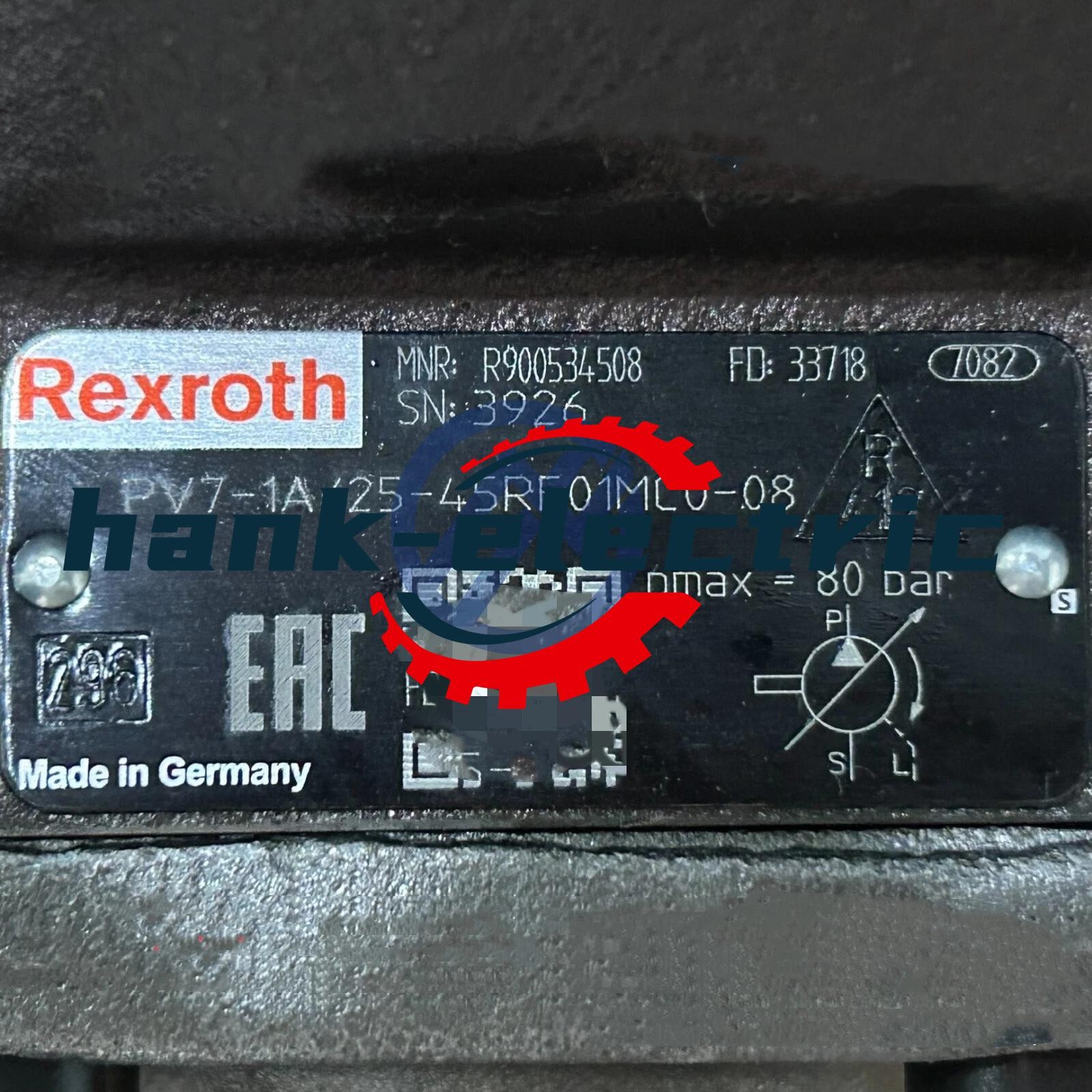 Rexroth R900534508 PV7-1X/25-45RE01MC0-08 brand new pump R900534508