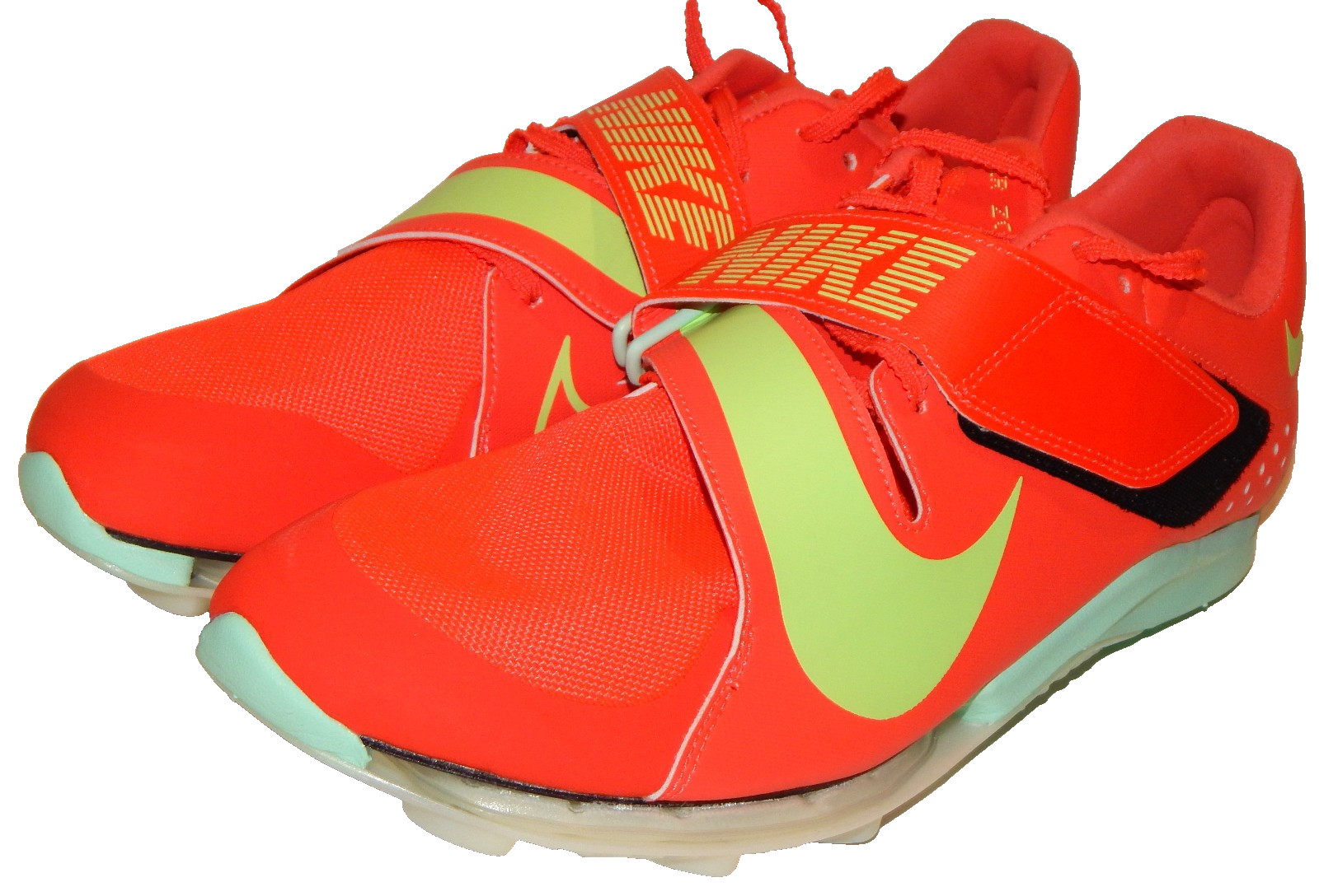 Nike Air Zoom LJ Elite Track Spikes Size 9.5 FD9326-600 Red Volt (no spikes)