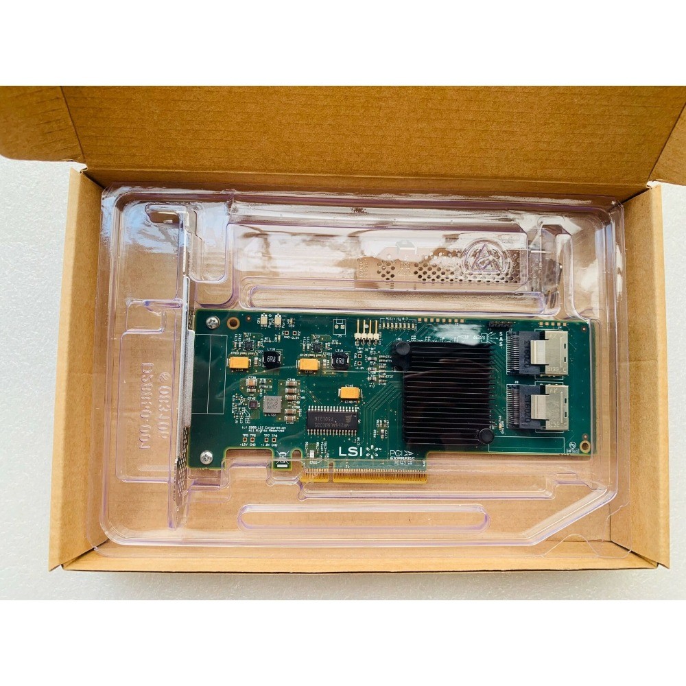 Genuine LSI SAS2008 9211-8i 6Gbps SAS HBA P20 IT Mode ZFS TrueNAS unRAID