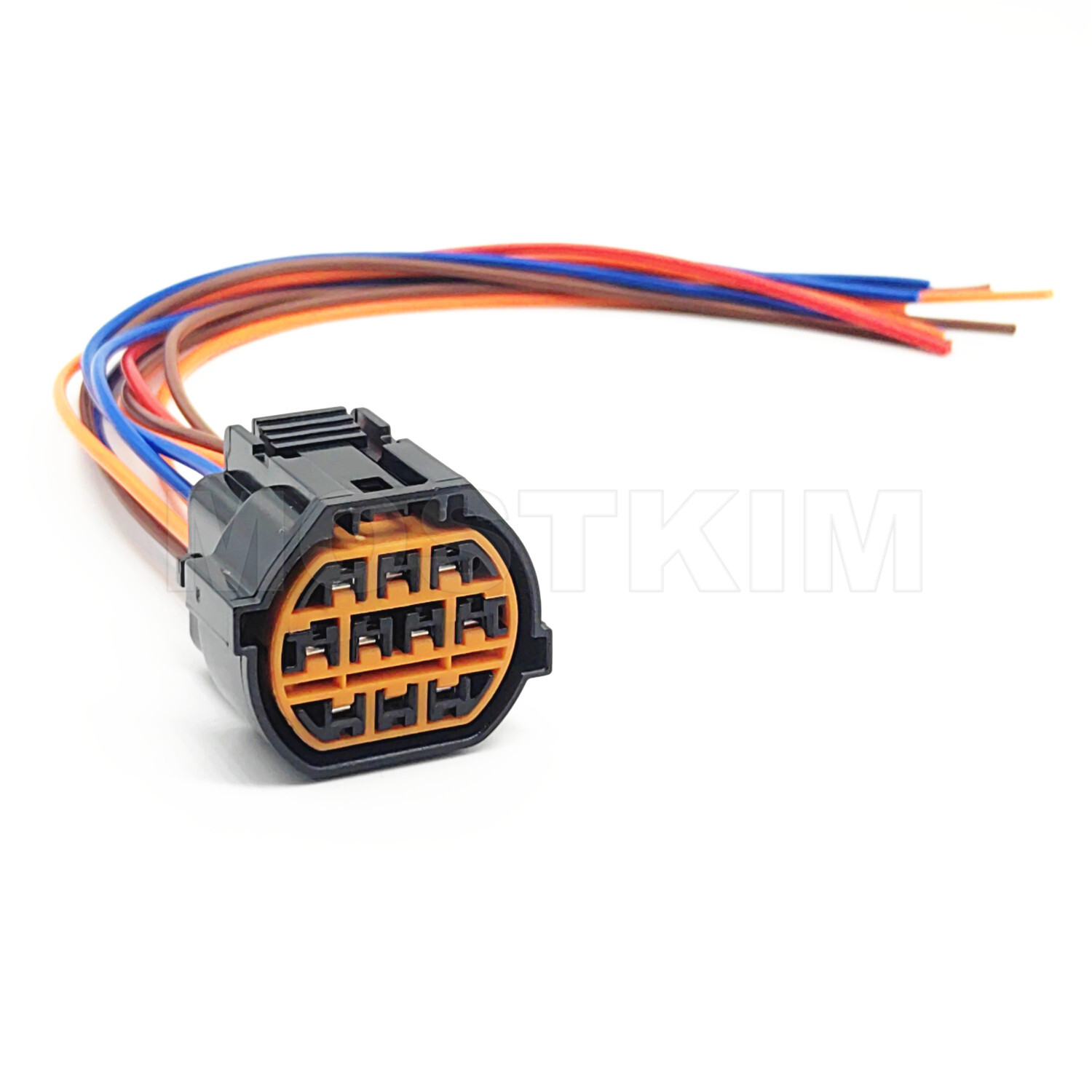 10-Pin Headlight Connector Pigtail Plug Fit For Hyundai Accent 2014-2017