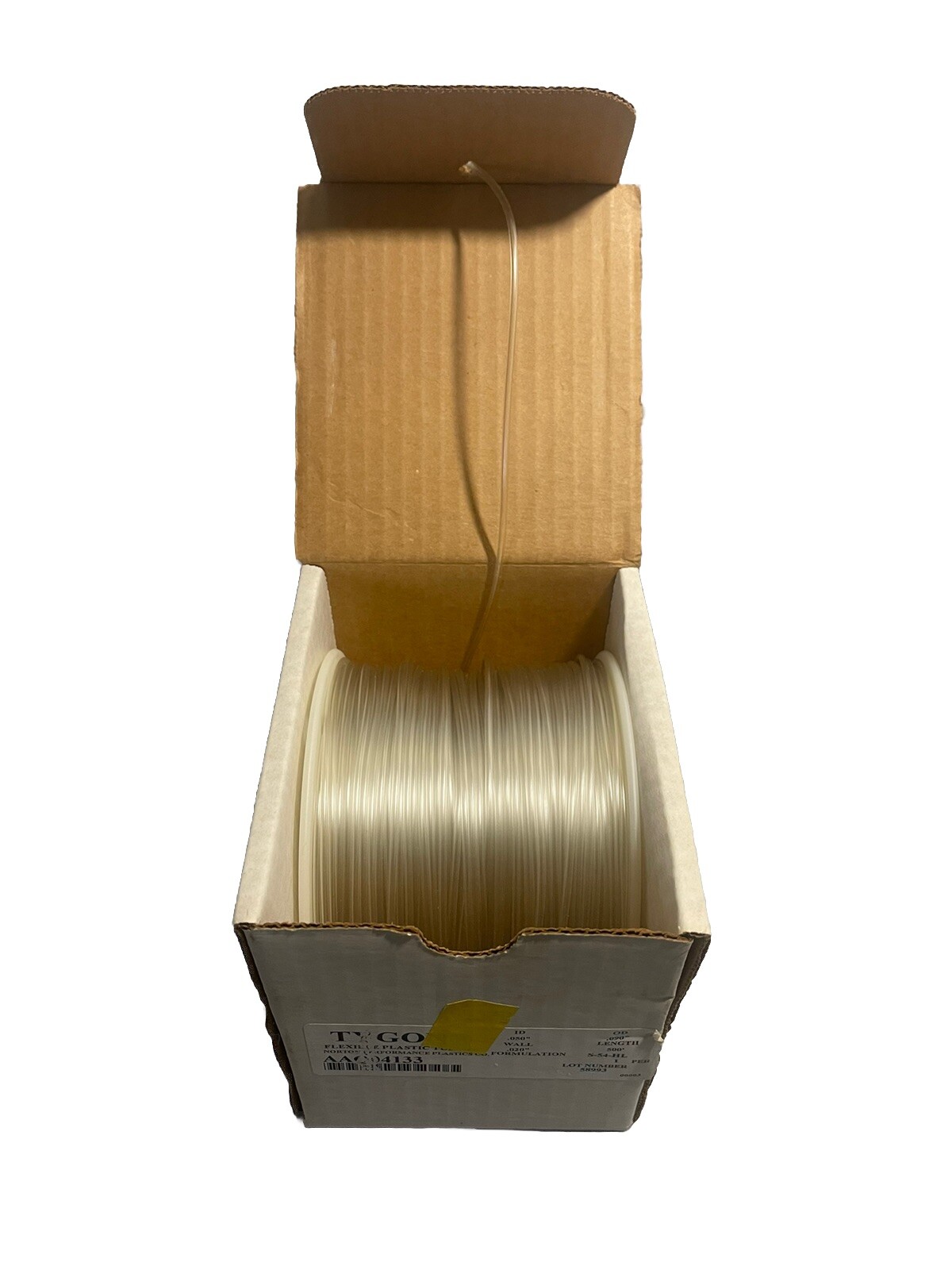 Tygon 500’ Microbore Medical Flexible Plastic Tubing AAQ04133