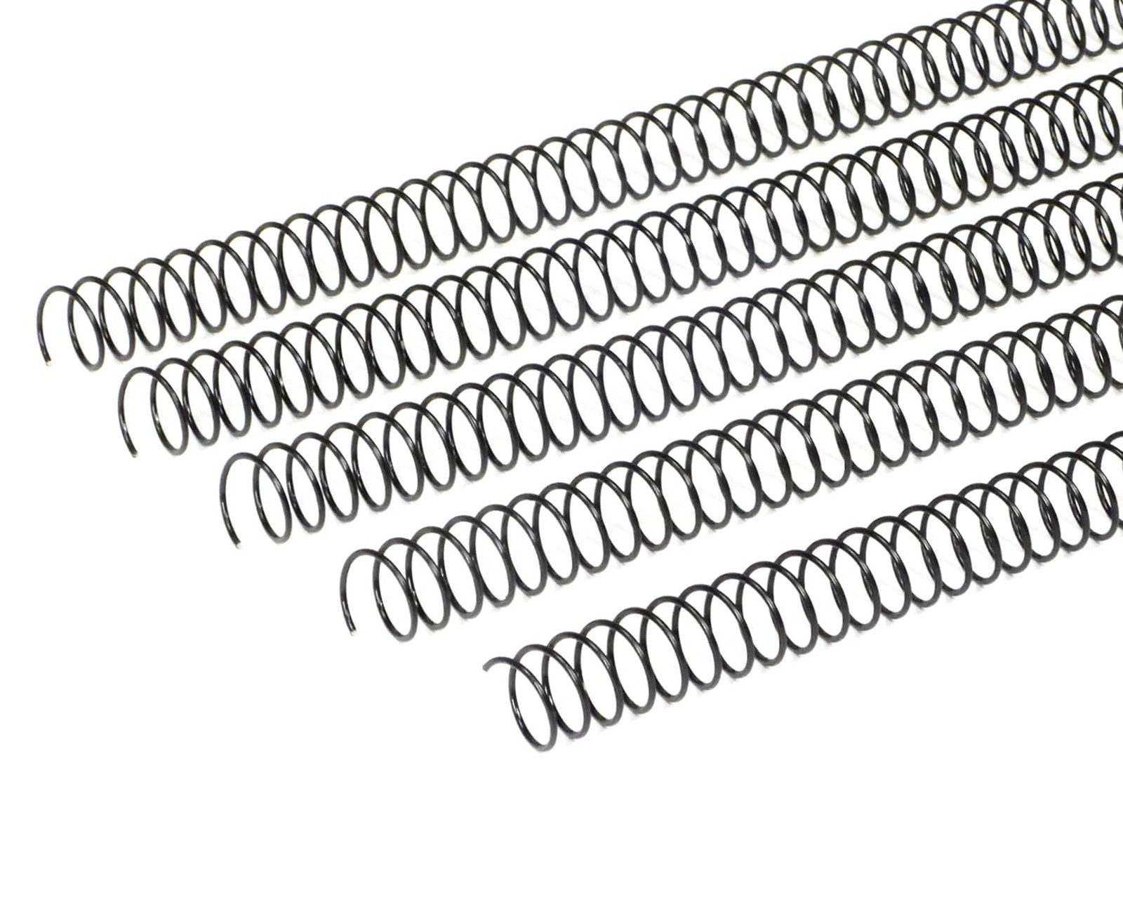 Rayson 14.3mm Spiral Wire Coil for Binding, 4:1 Pitch, 48-Loops, 9/16" Metal ...