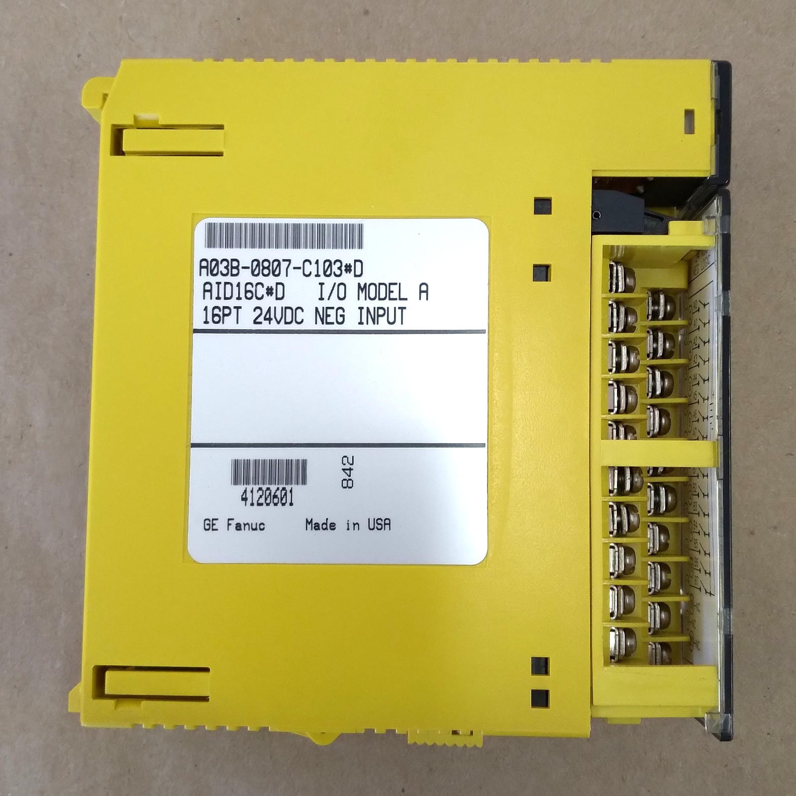 FANUC A03B-0807-C103#D, AID16C#D, I/O MODEL A
