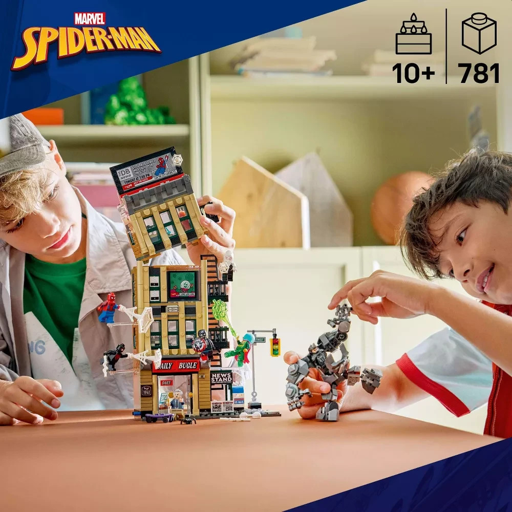LEGO Marvel Spider-Man vs. Mysterio: The Daily Bugle 76342 (781 pieces)