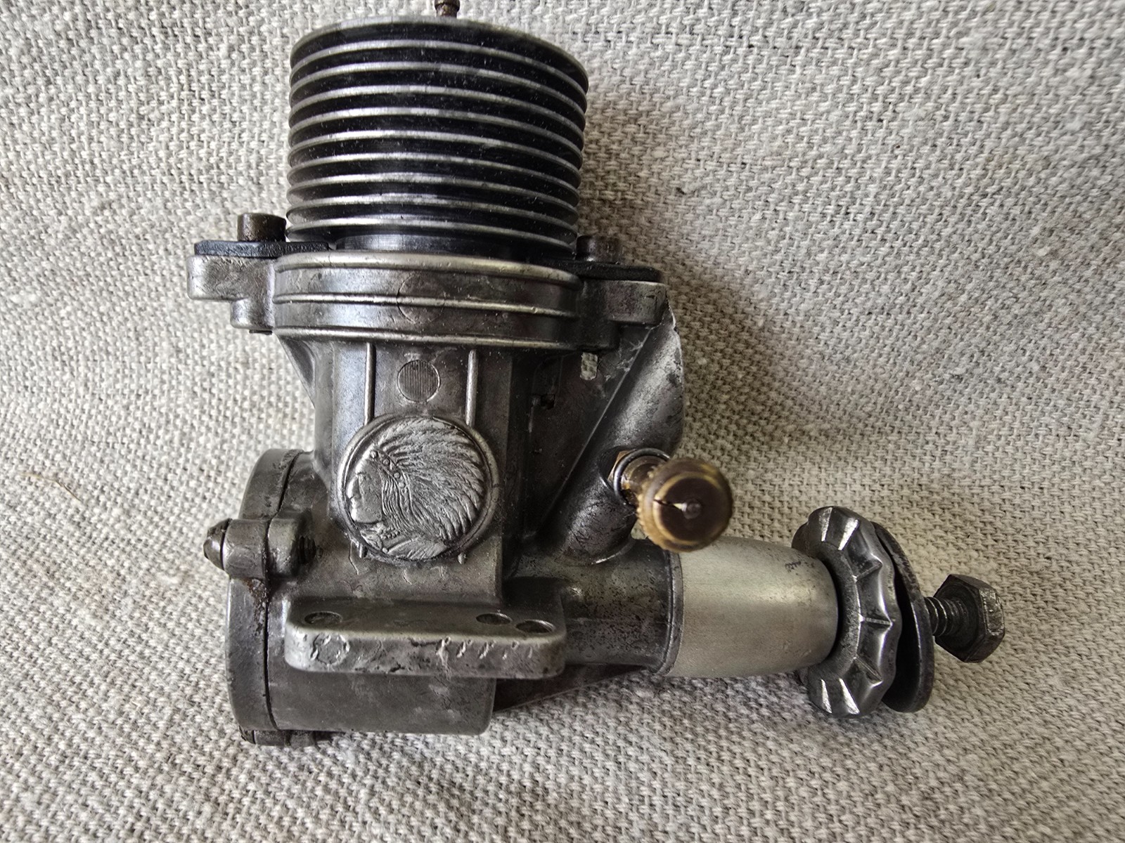Vintage Mohawk Chief OK Cub 29 Model Airplane Engine