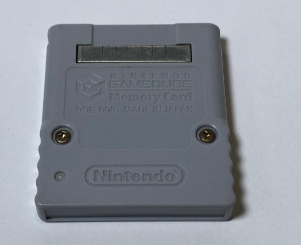 Official OEM Nintendo Gamecube Memory Card 59 Blocks (DOL-008) Tested