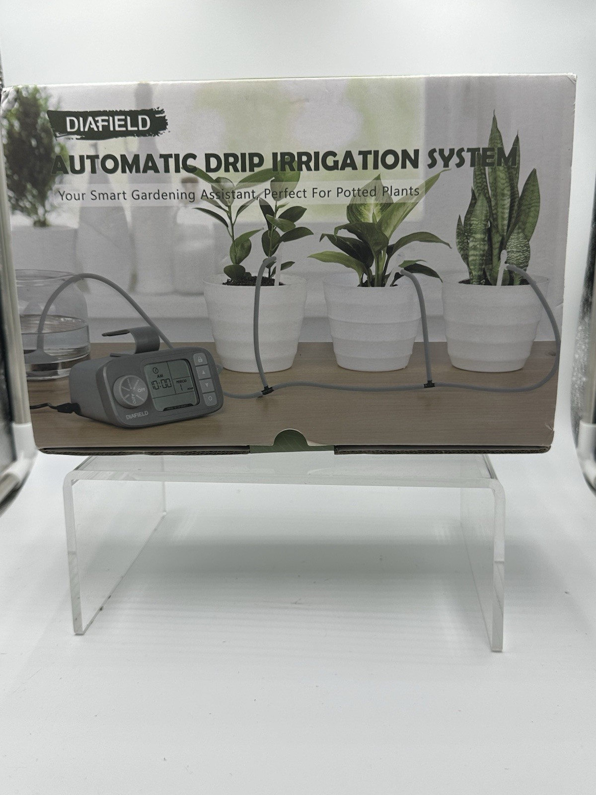 DIAFIELD Automatic Watering System Drip Irrigation Kit For Plants - New Open Box