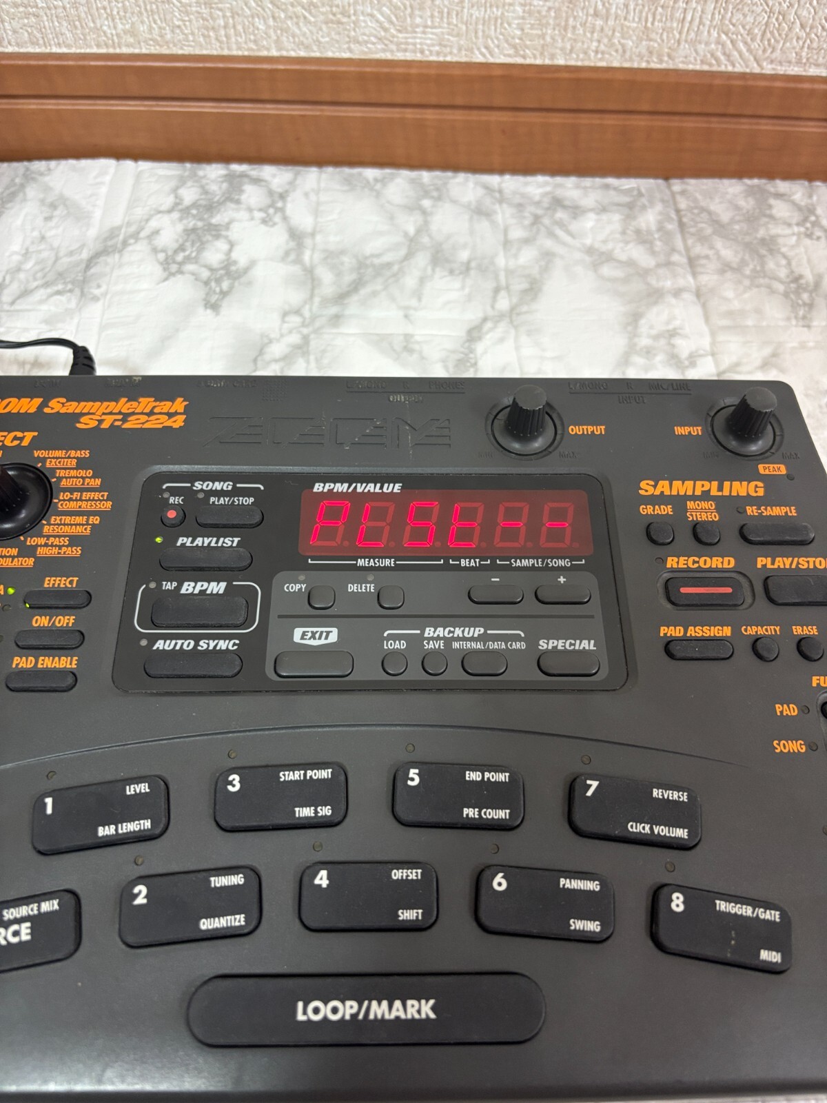 Zoom ST-224 SampleTrak Vintage Digital Sampler Rhythm Machine Japan Tracking
