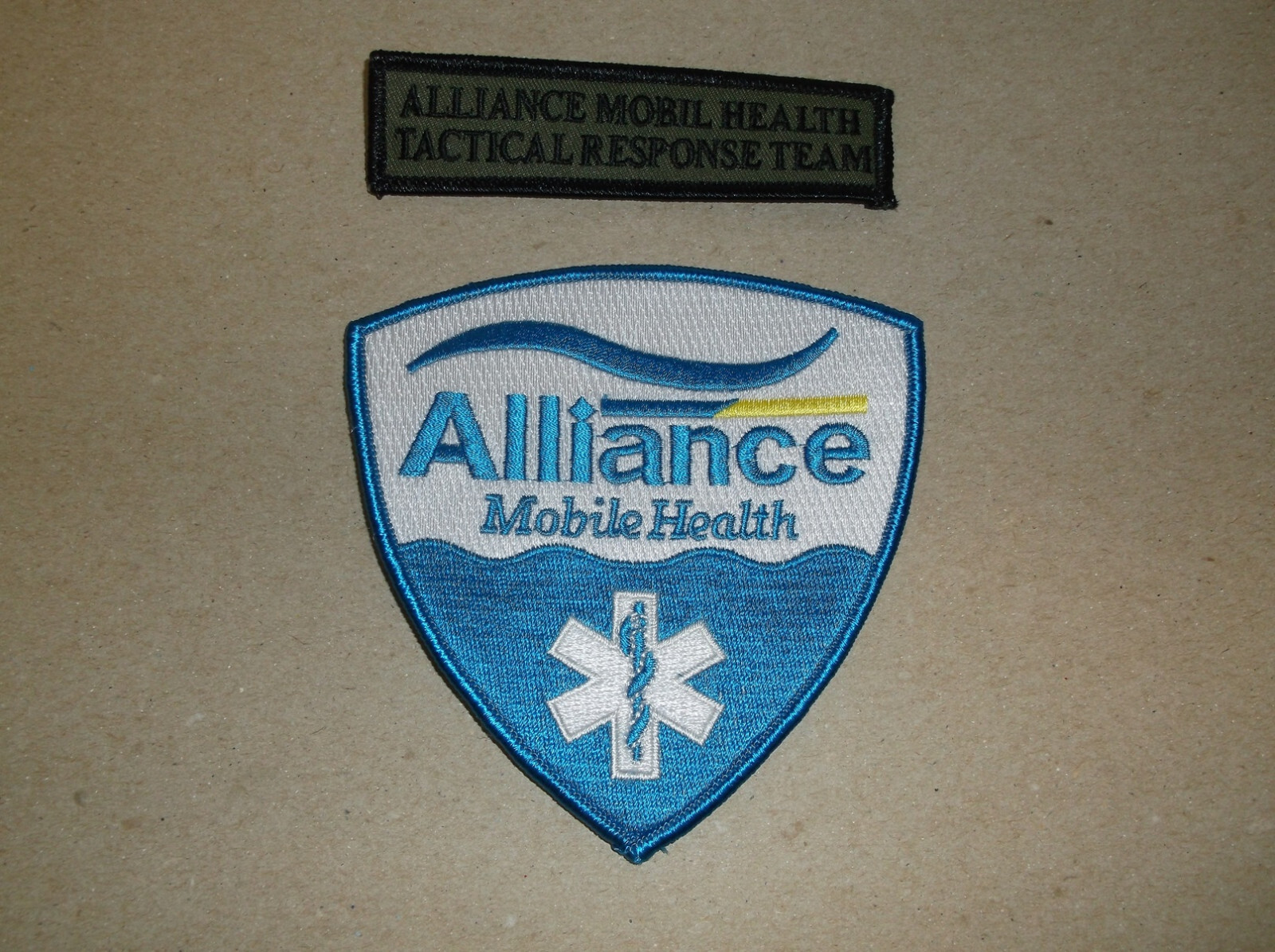Alliance Mobil Health Tactical Response Team Subdued EMS Patch~Michigan~MI~New~
