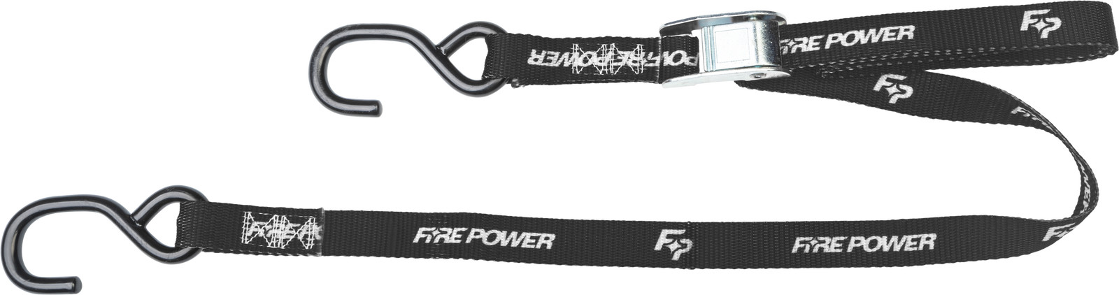 FIRE POWER 1" Tie Down Black 2/Pk 29-13010
