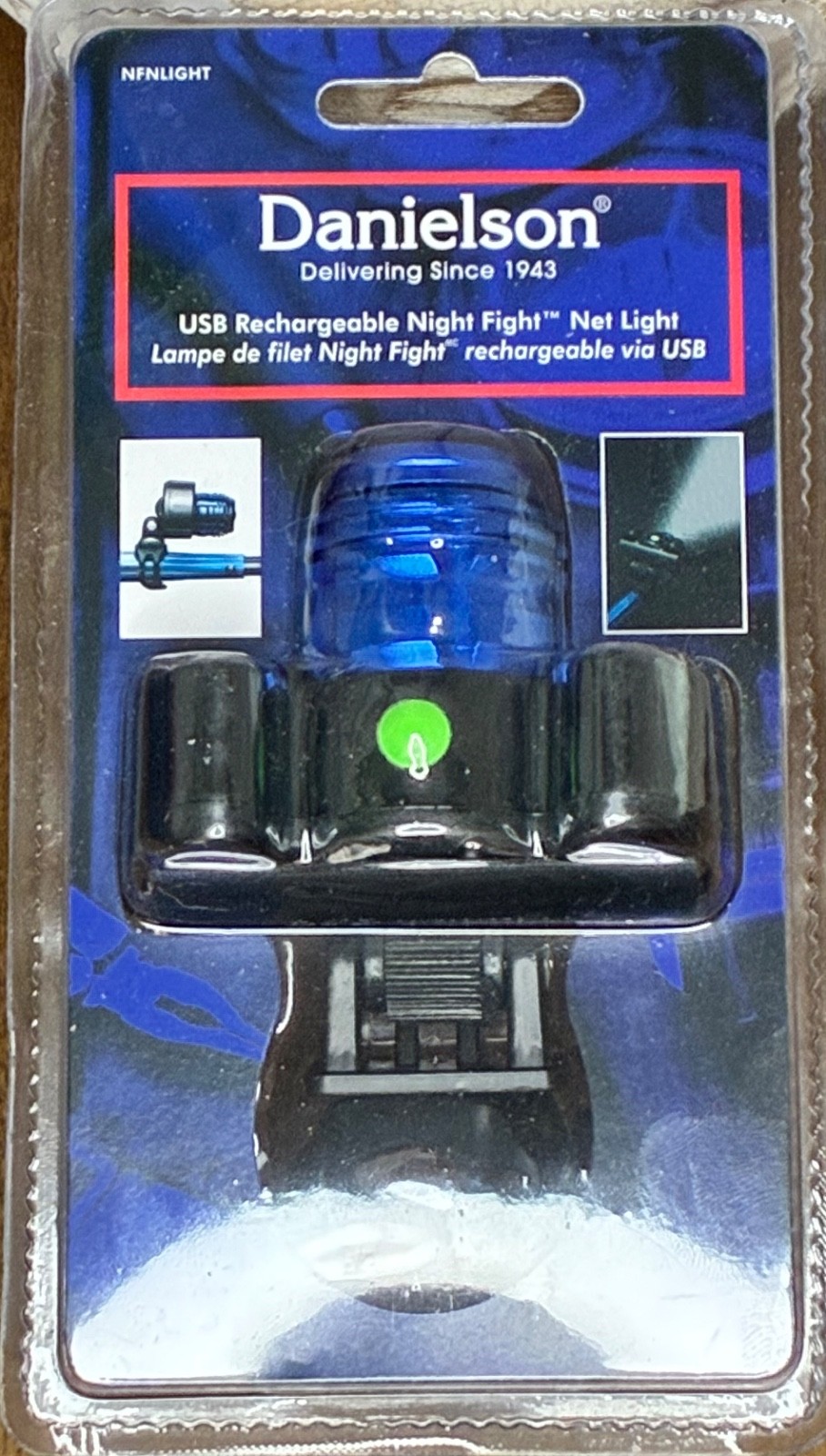 Danielson usb rechargeable night fight net light