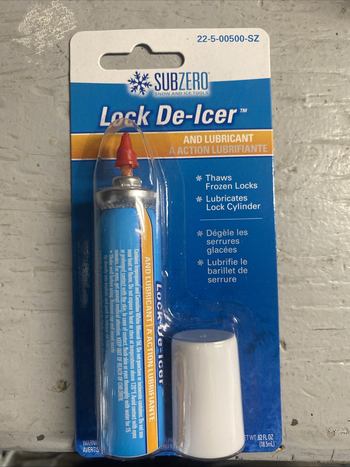 Auto Car Truck Lock De-Icer and Lubricant