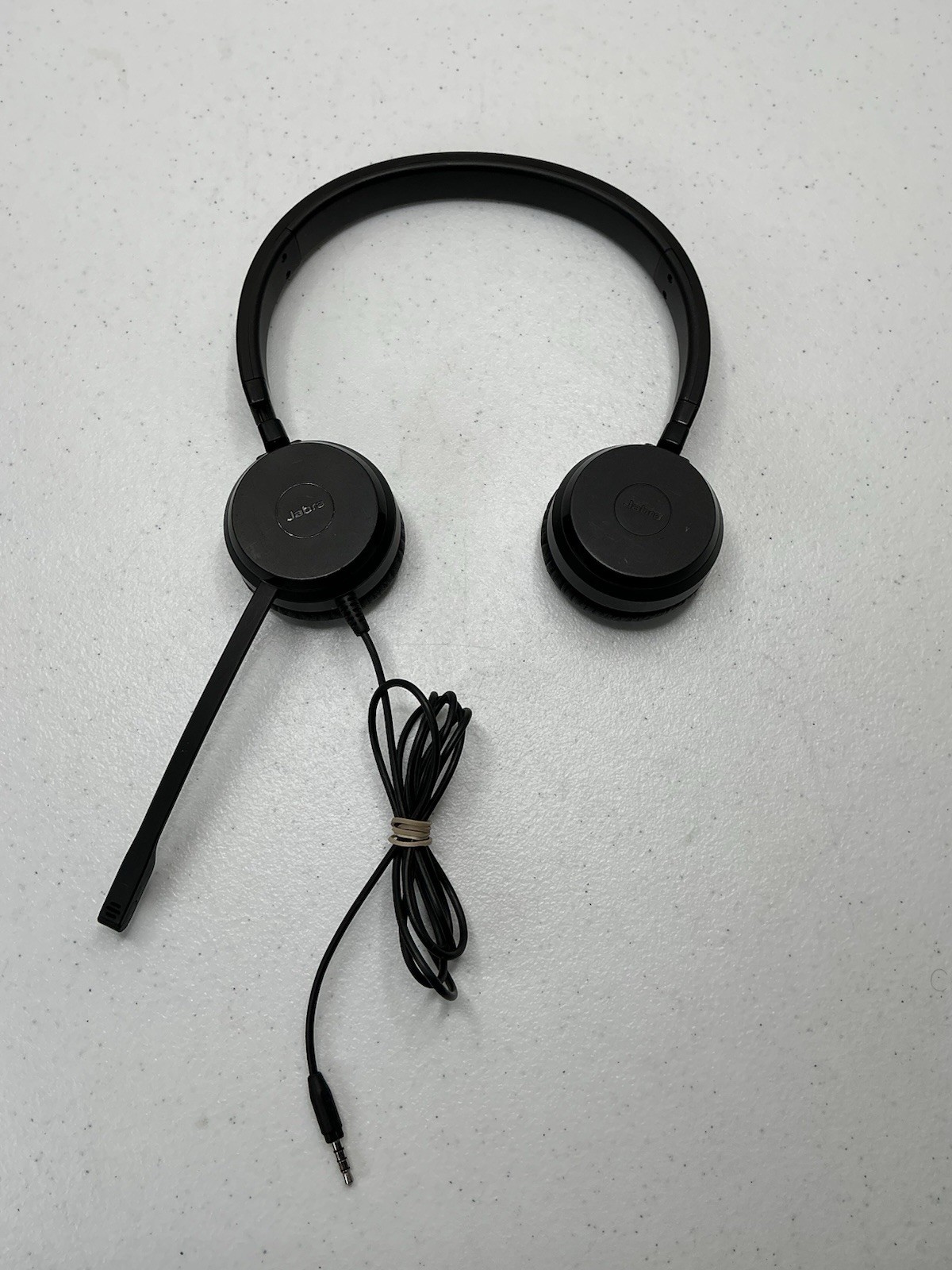 Jabra Evolve 30 II HSC060 03-02608 Stereo Call Center Headset With Mic Used
