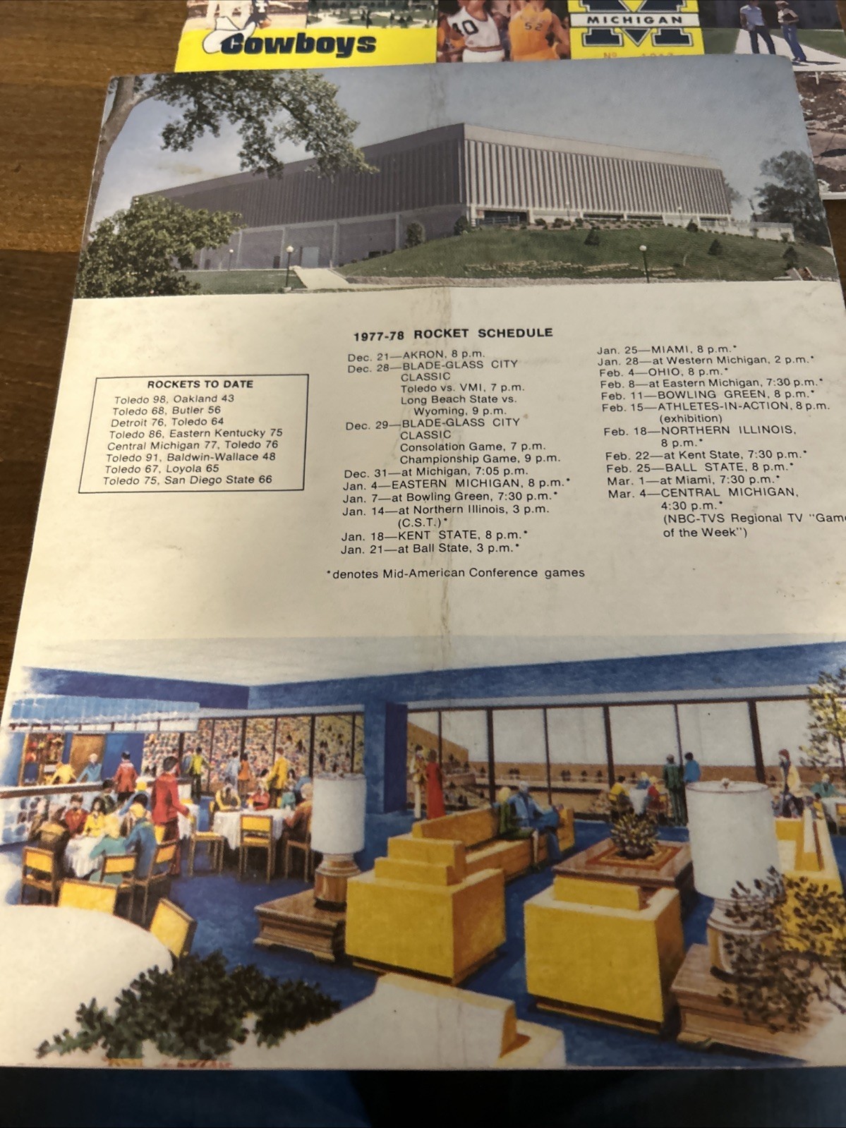 1977 And 1982 Blade Glass City Classic Program