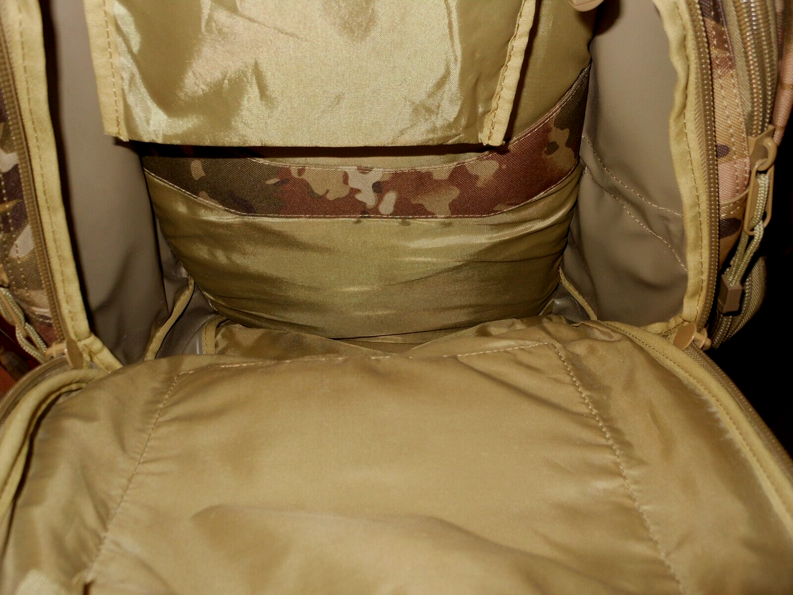 US Military MEDIUM Olive Drab Tan Field Pack Combat Backpack Rucksack
