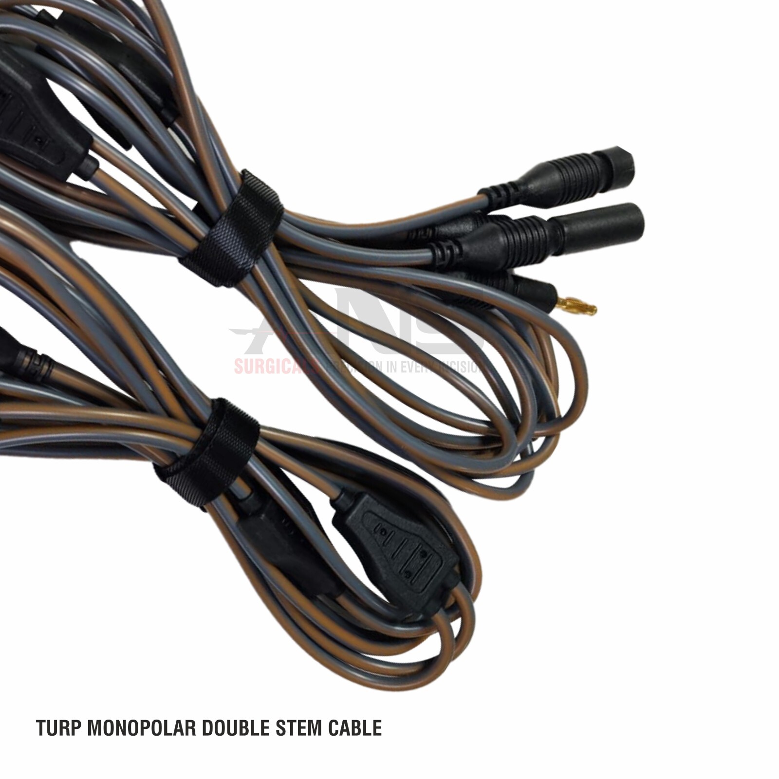 ANS Monopolar Turp High Frequency Double Stem Cable (Set of 2)
