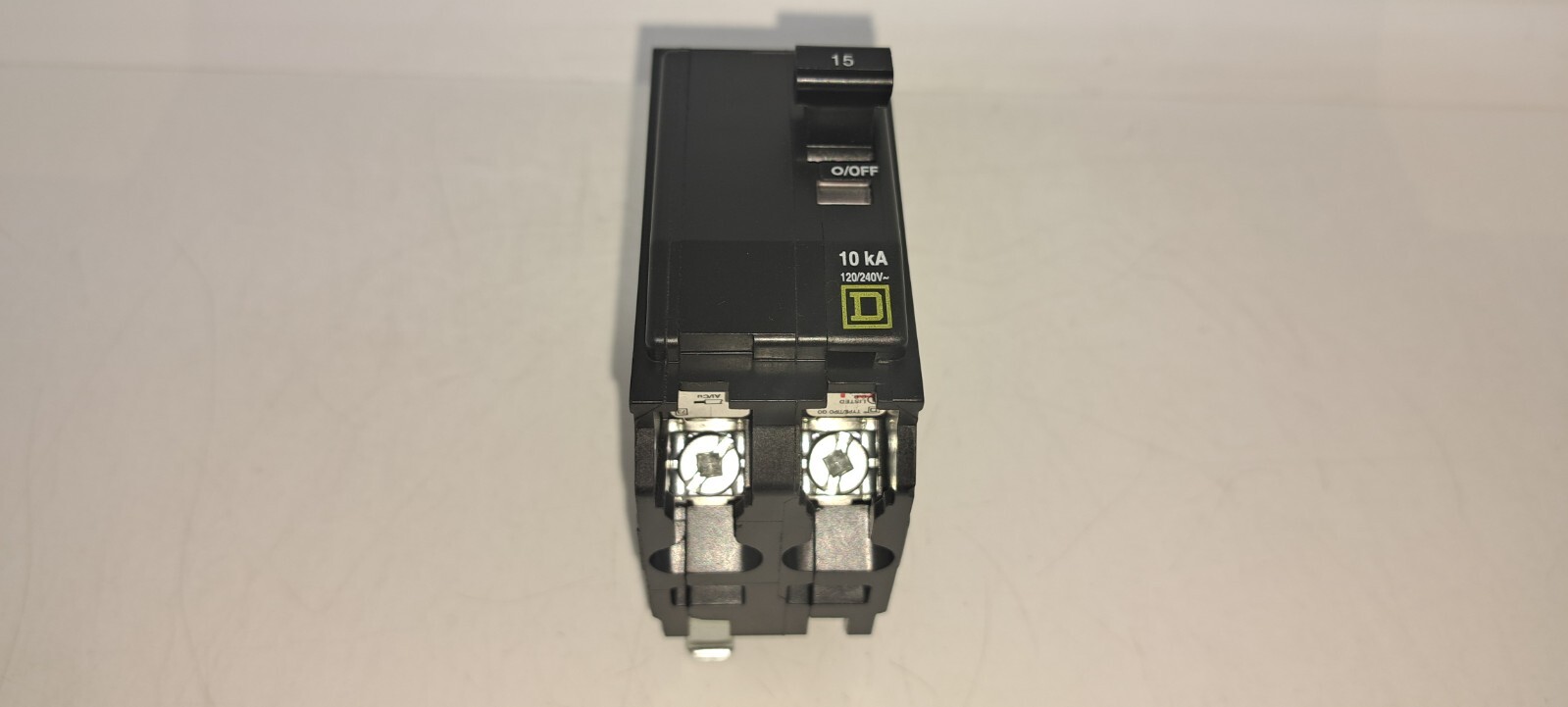Square D QO215 2 Pole 15 Amp 120/240 Volt Circuit Breaker QO Yellow Face NEW