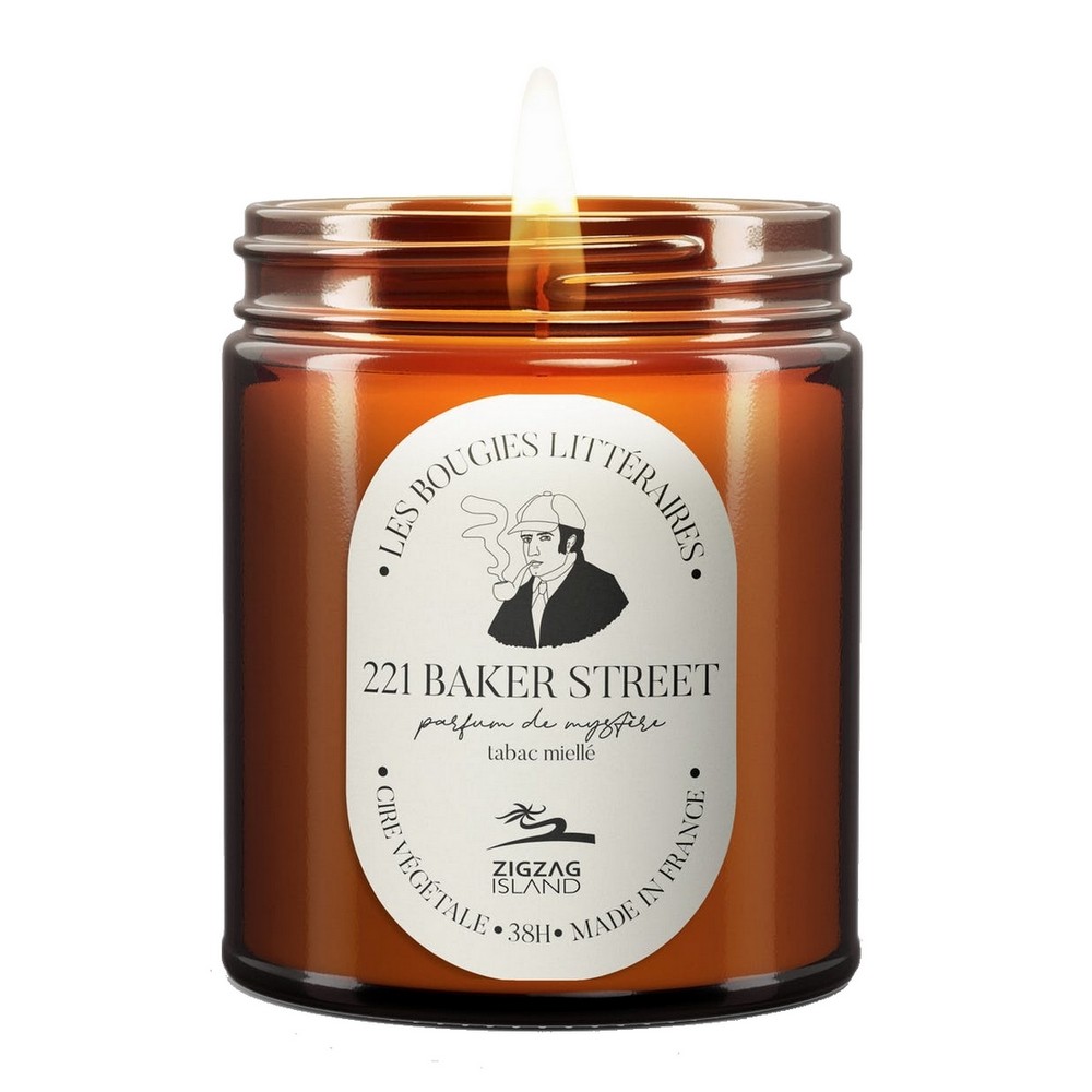 Tobacco Honey Scented Vegetable Candle (221 Baker Street)