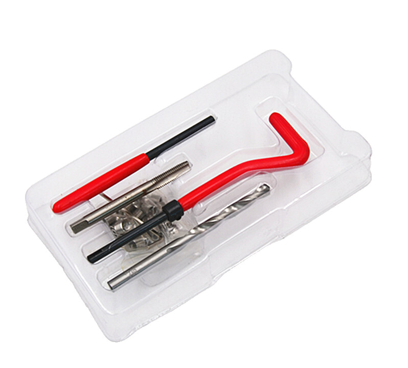25 PCS Thread Repair Insert Kit Helicoil Car Pro Coil Tool M6x1.0x8.0MM