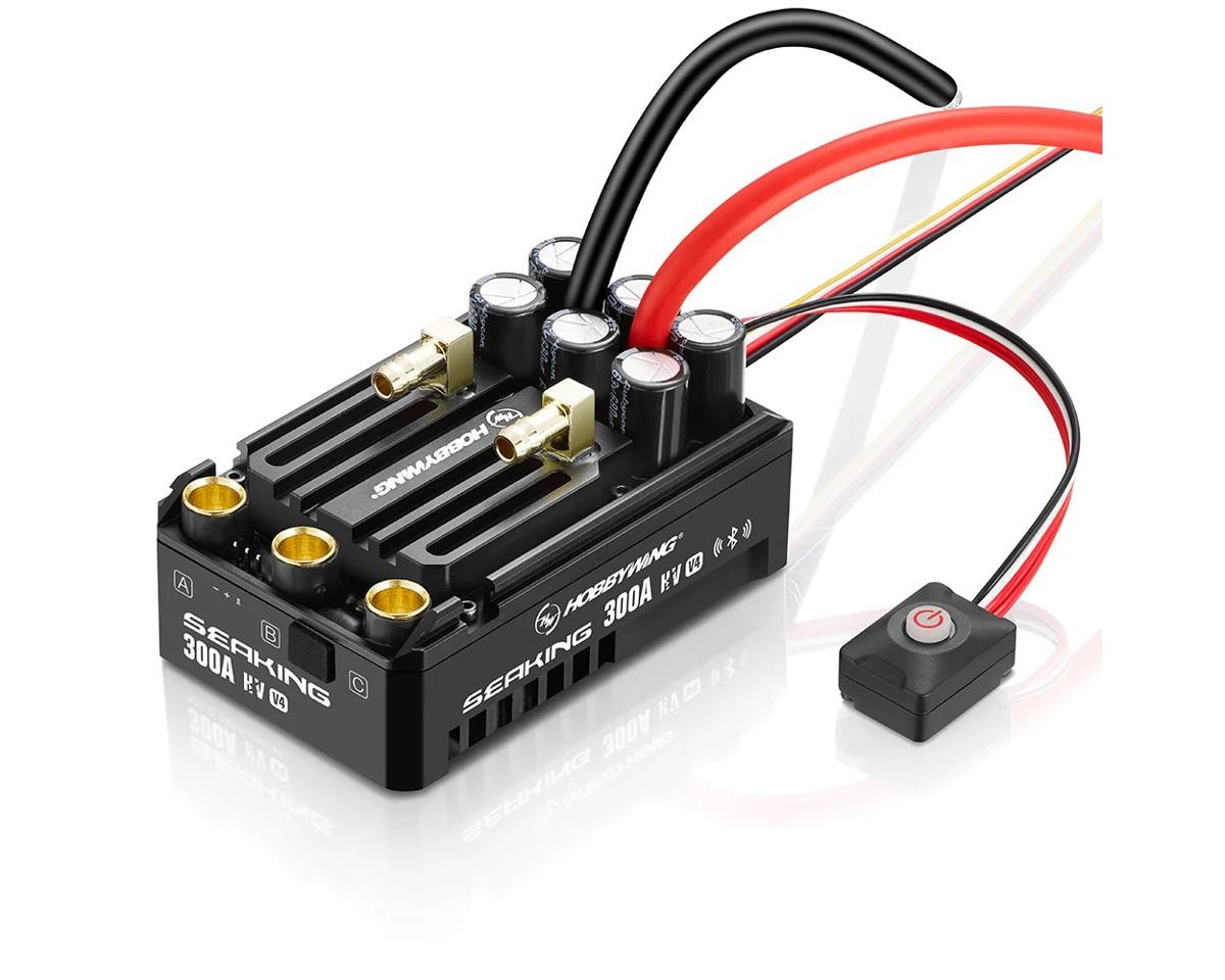 Hobbywing SeaKing 300A HV V4 Brushless Marine ESC [HWA30301202]