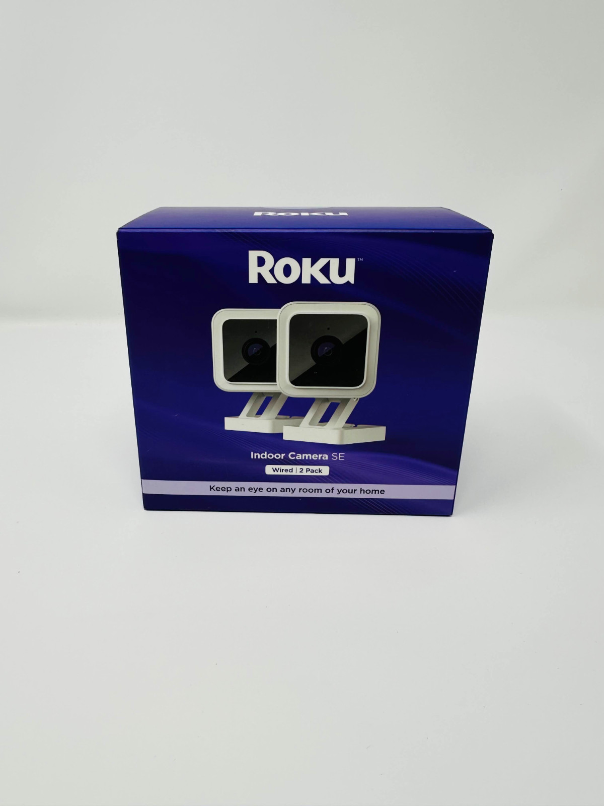 Roku Smart Home Indoor Camera SE (2-Pack) Wired Security Surveillance