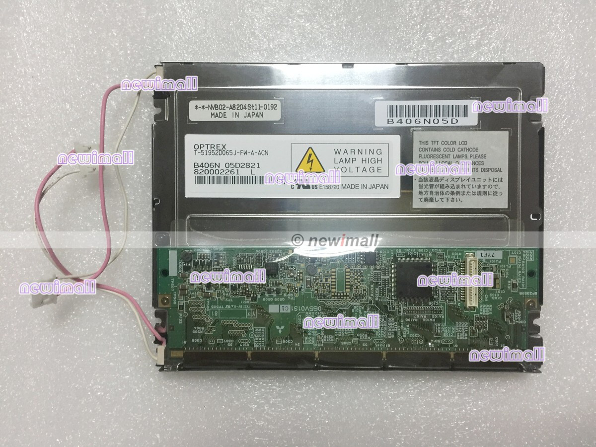 6.5" inch T-51952D065J-FW-A-ACN LCD Screen Display Panel for OPTREX 640*480