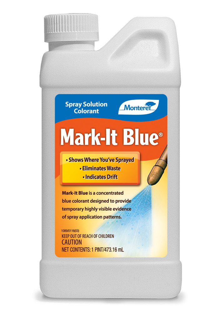Monterey Mark-It Blue 16 oz spray dye solution colorant color pint