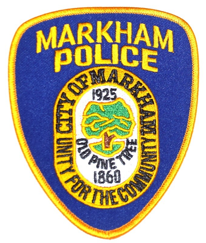 MARKHAM ILLINOIS IL Sheriff Police Patch OLD PINE TREE CITY SEAL LOGO