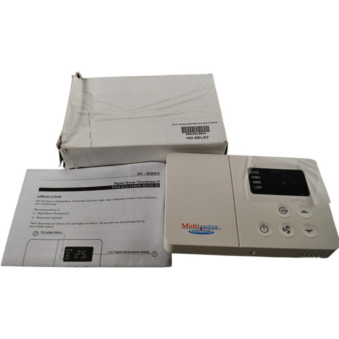 NEW Multiaqua B800064-660G Digital Room Thermostat