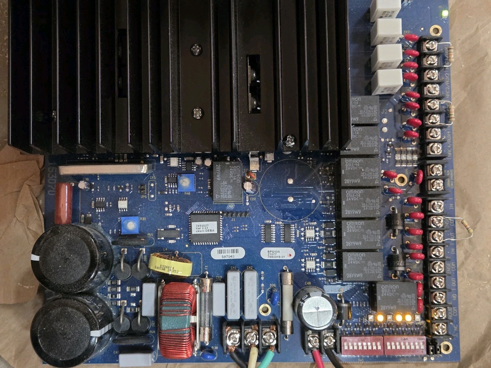 EST Edwards BPS10A Remote Booster Power Supply