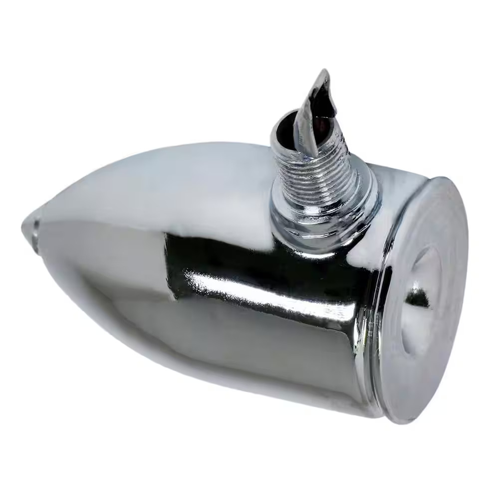 1/8 In. Chrome Hoffman Style Angle Steam Radiator Air Valve, Float Type Vent