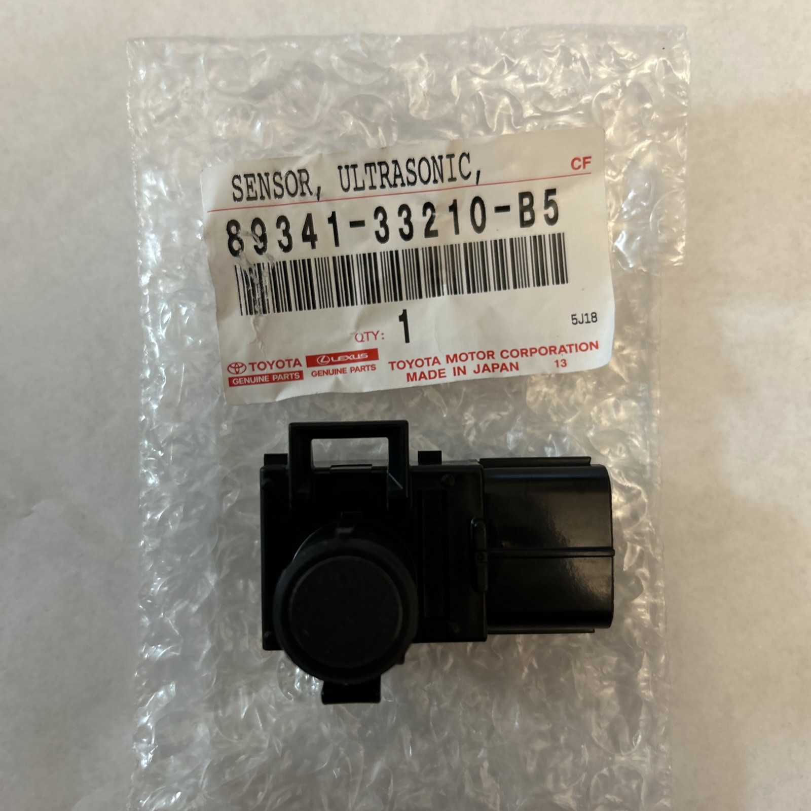 GENUINE Parking Aid Sensor OEM 2013-2015 Lexus RX 89341-33210-B5 8934133210B5