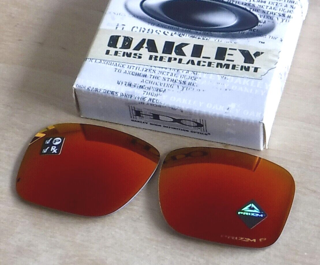 Oakley Holbrook 9102 Sunglasses Polarized Prizm Ruby replacement Lens