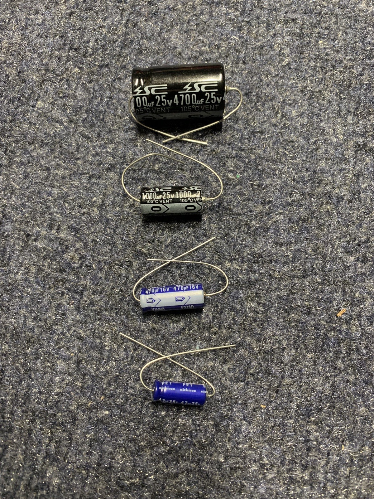 Bally Sound Board Regular/Turbo Cheap Squeak, Vidiot, Sounds Delux Capacitor Kit