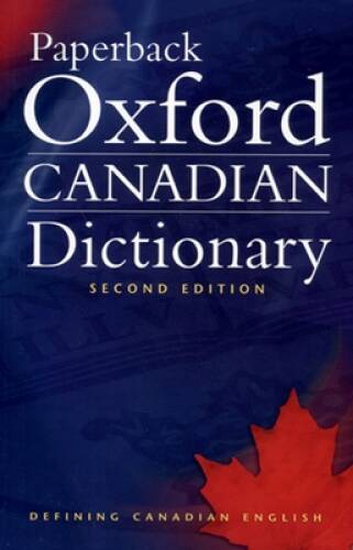 Paperback Oxford Canadian Dictionary - Paperback - VERY GOOD