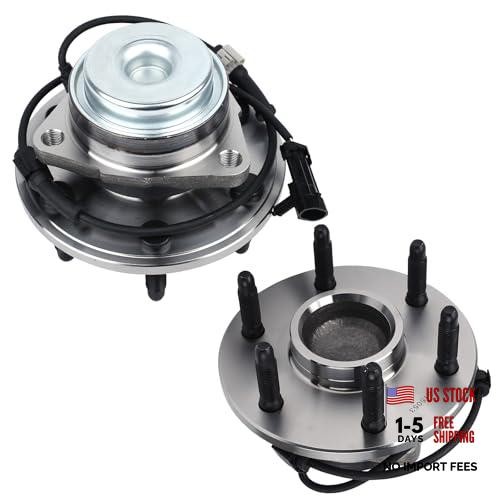 515053 2pcs Front Wheel Bearing and Hub Assembly Compatible with 2000-2008