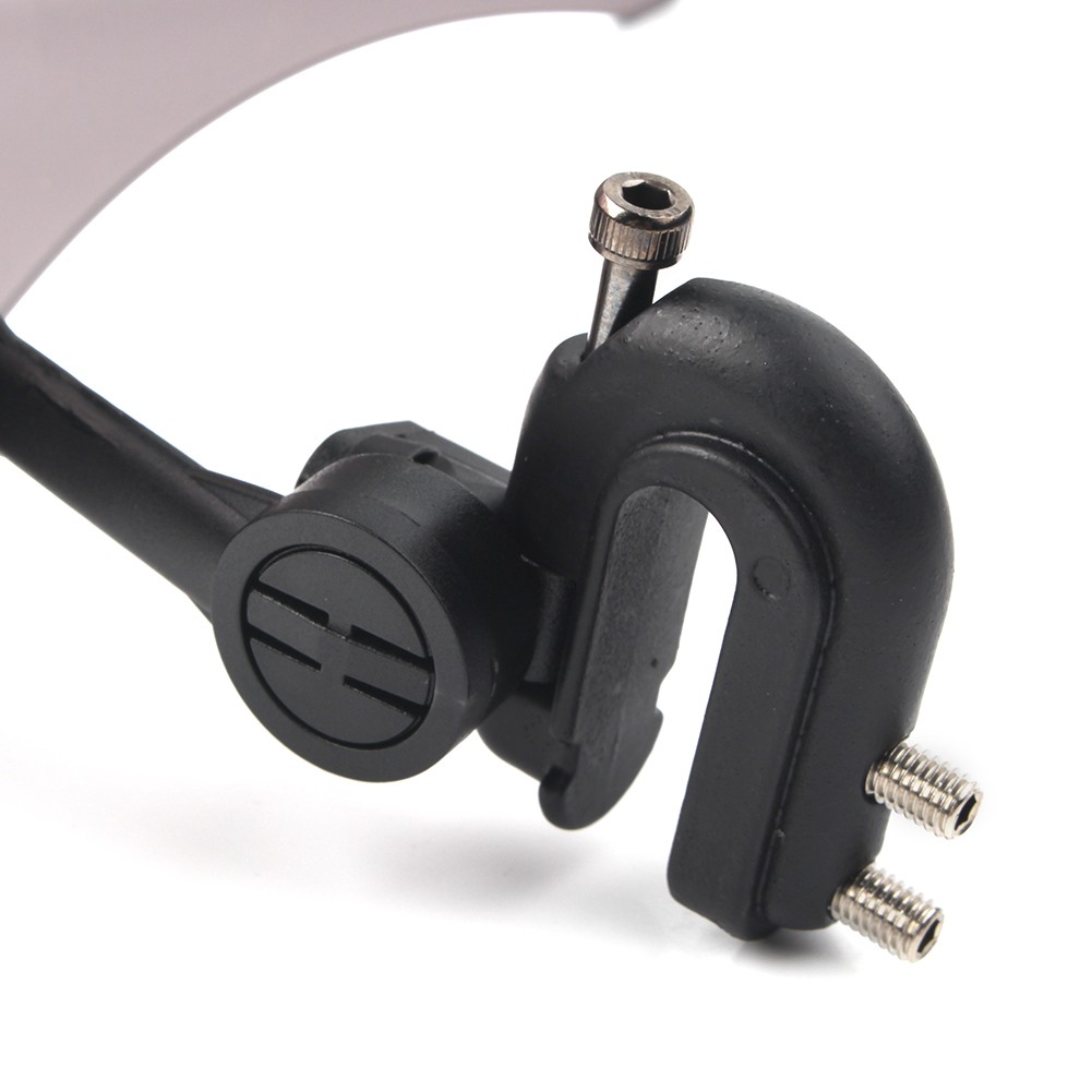 Universal Adjustable Windshield Clip On Extension Spoiler Wind Deflector Motor