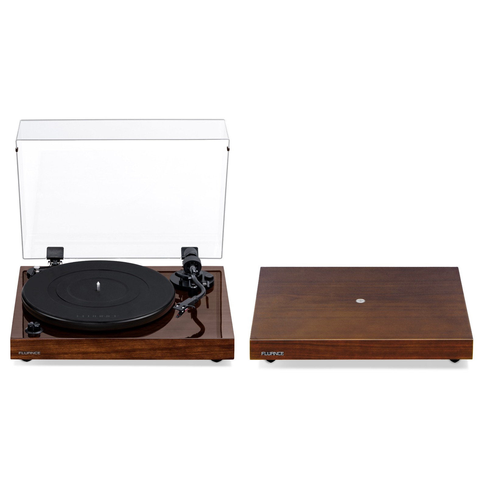 Fluance RT82 Reference HiFi Turntable with Ortofon OM10 And Isolation Base