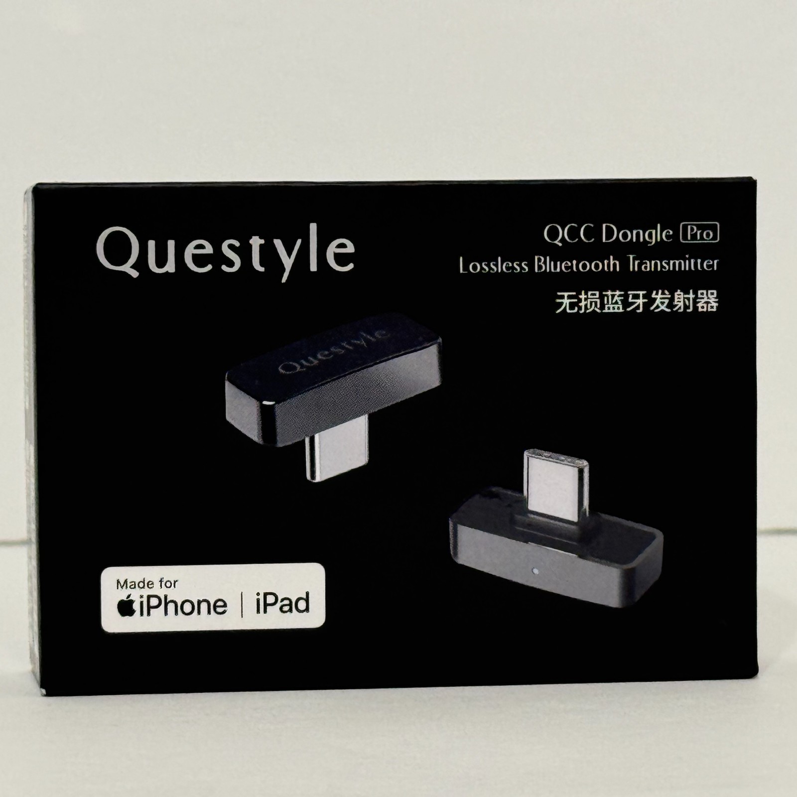 Questyle QCC Dongle Pro MFi Certified USB-C Bluetooth Audio Adapter with LDAC