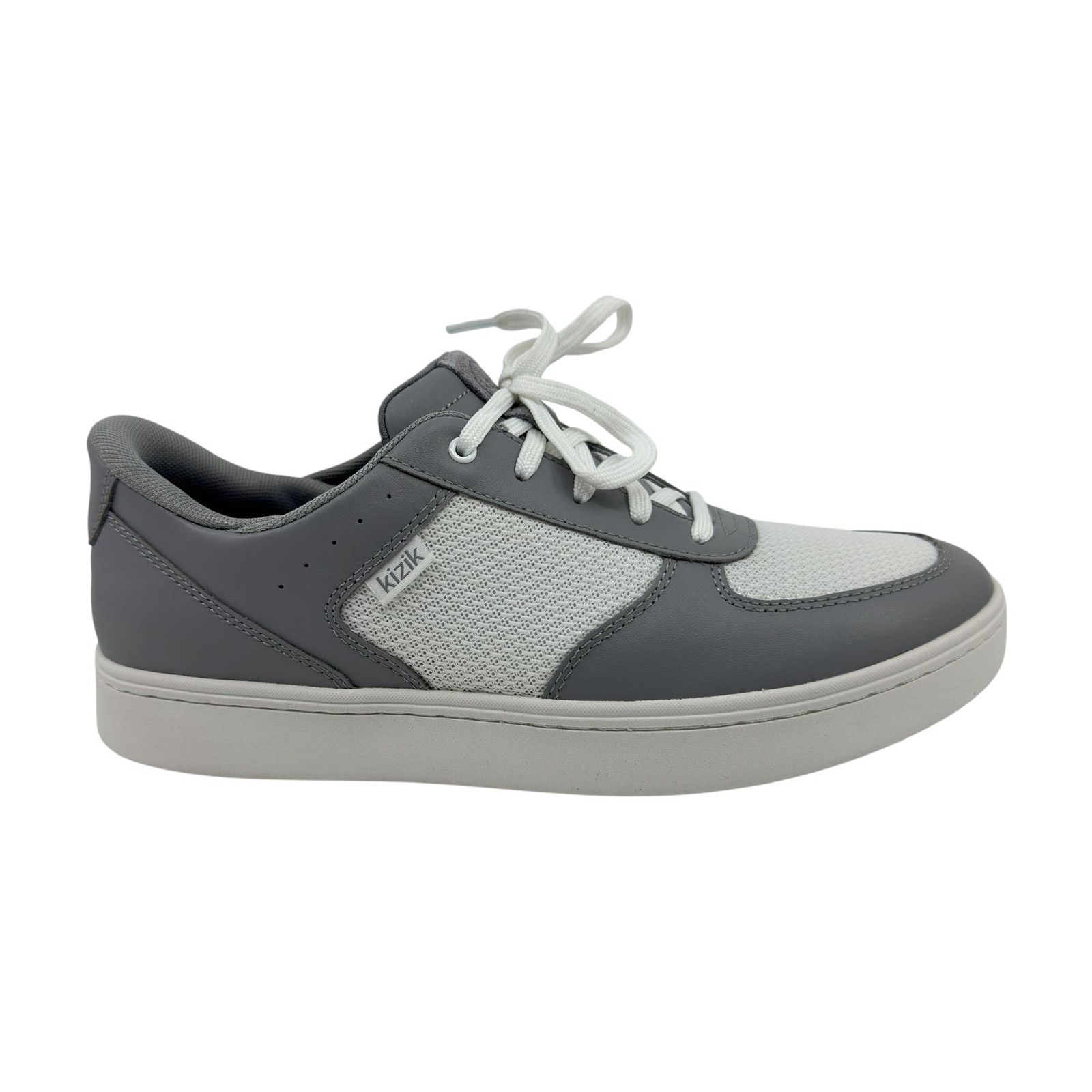 Kizik Oslo White Allloy Womens Size 8.5 Athletic Sneaker