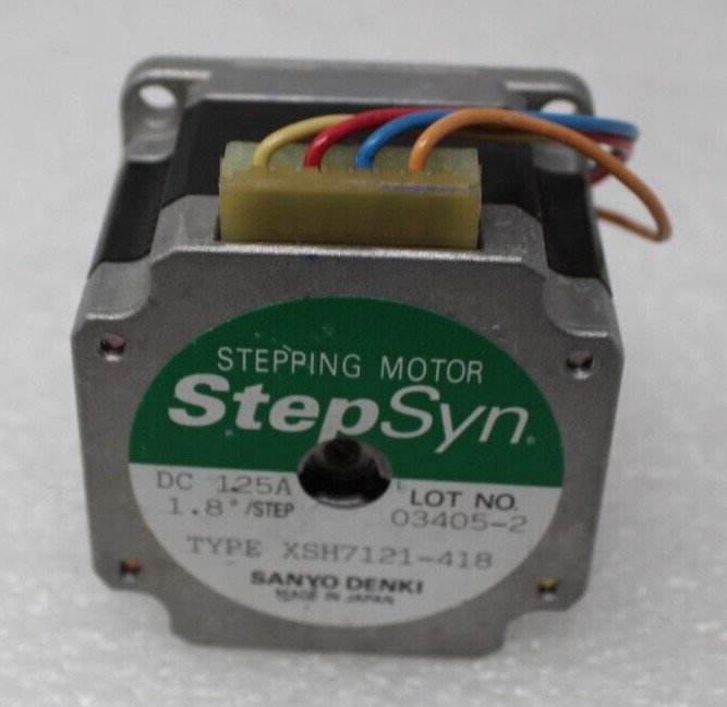SANYO DENKI DC 1.25A XSH7121-418  Stepping Motor